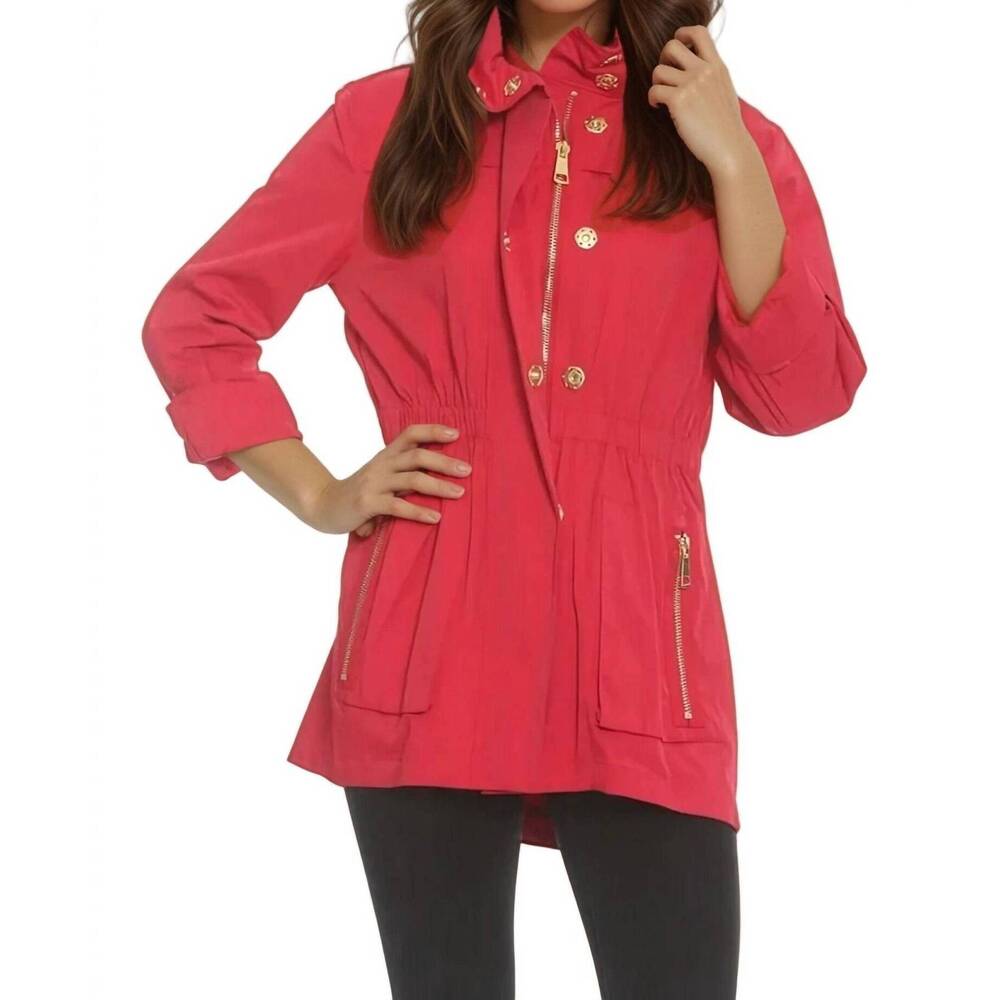 NEW CIAO-MILANO the tess jacket in red